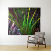 Licht komt naar het bos. wandkleed (In Situ (horizontaal))