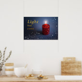 Licht komt uit Christelijk poster ontwerp (Keuken)