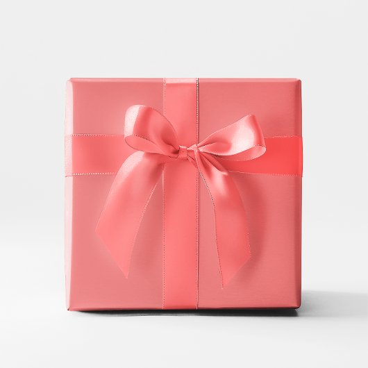 Licht Koraal Cadeaupapier