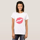 Licht Koraal Roze T-shirt (Voorkant volledig)