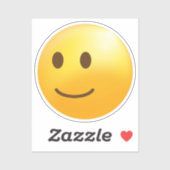 Licht lachend gezicht Emoji Sticker (Vel)