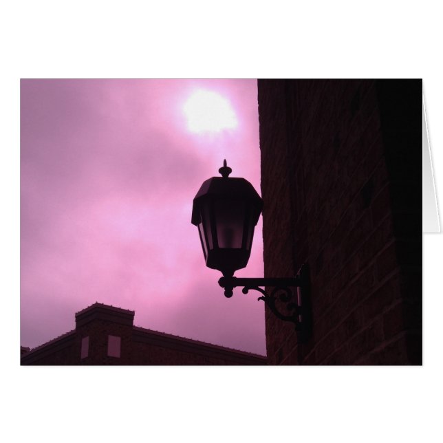 Licht lampje, kaart (Voorkant Horizontaal)