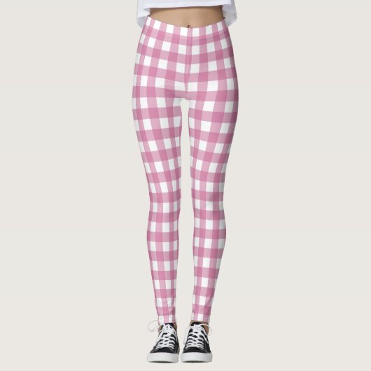 Licht Lavendel Roze Vrouwen Leggings (Voorkant)