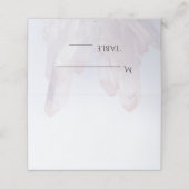 Licht lavender Paarse Crystals Weddenschap Plaatskaartje (Buitenkant ongevouwen)