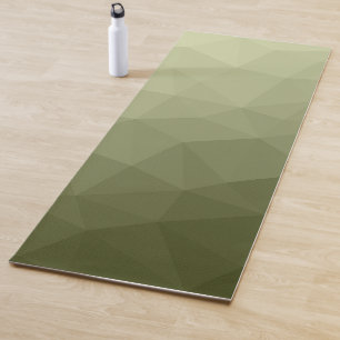 Licht leger groen Gradiënt Geometrisch Mesh Patroo Yogamat