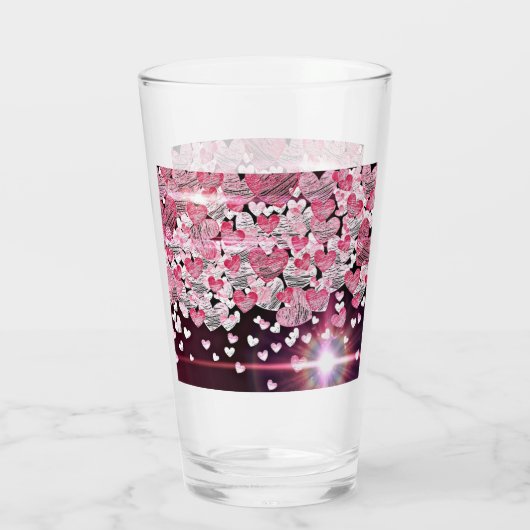Licht liefde glas (Achterkant)