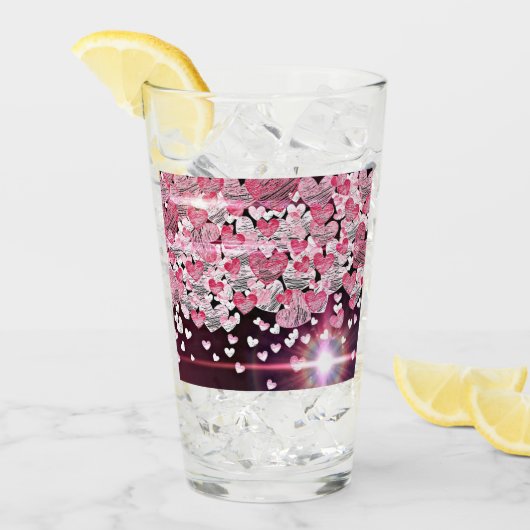 Licht liefde glas (Voorkant ijs)