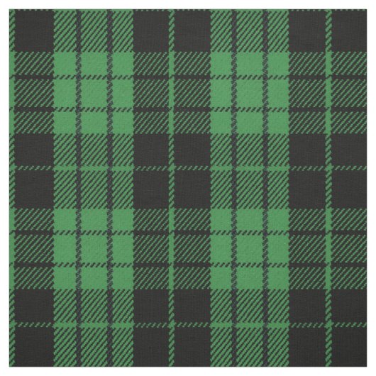 Licht lime groen multi zwarte streep plaid stof (Swatch)