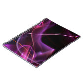 Licht. lineair, lucht, architectuur, kunst, astro notitieboek (Linkerzijde)