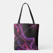 Licht. lineair, lucht, architectuur, kunst, astro tote bag (Achterkant)