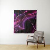 Licht. lineair, lucht, architectuur, kunst, astro wandkleed (In Situ (horizontaal))