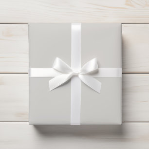 Licht luchtig koel grijs effen kleur cadeaupapier