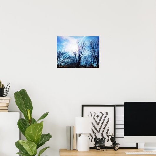 Licht maakt door poster (Thuiskantoor)