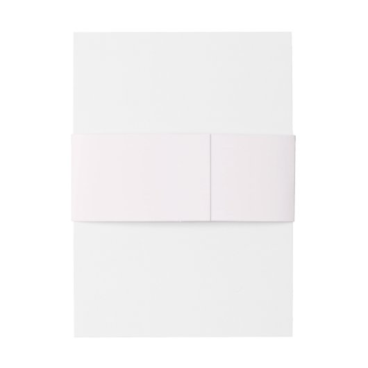 Licht Magenta Roze Monogram Bruiloft Uitnodigingen Wikkel (Achterkant Voorbeeld)