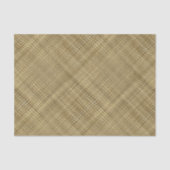 Licht mand Weave Rattan Patroon Tissuepapier (Voorkant)