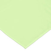 Licht massief groen tafelkleed (Gekanteld)