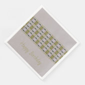 Licht Mauve pastel Servet (Hoek)