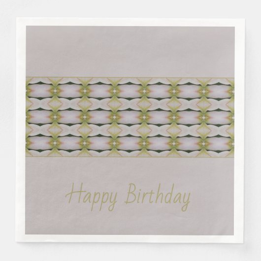 Licht Mauve pastel Servet (Voorkant)