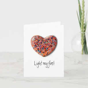 Licht Mijn kaartje voor brandmelding Feestdagen Kaart