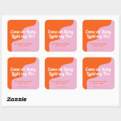 Licht mijn label voor modern product (Vel)