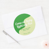 Licht mijn label voor modern product (Envelop)