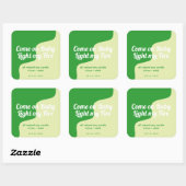 Licht mijn label voor modern product (Vel)