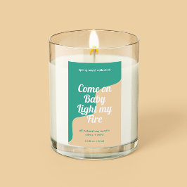 Licht mijn label voor modern product voedselcontainer etiket