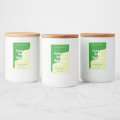 Licht mijn label voor modern product voedselcontainer etiket (Flessen)