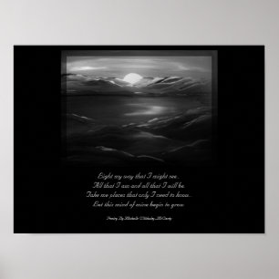 Licht mijn manier Poster gedicht