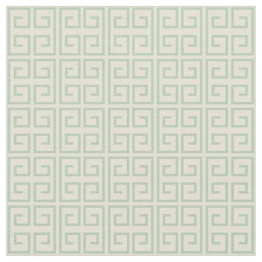 Licht Mint Green | Blokpatroon Stof (Close Up)