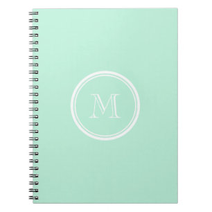 Licht Mint Green High End, gekleurd Notitieboek