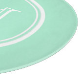 Licht Mint Green High End, gekleurd Snijplank (Hoek)