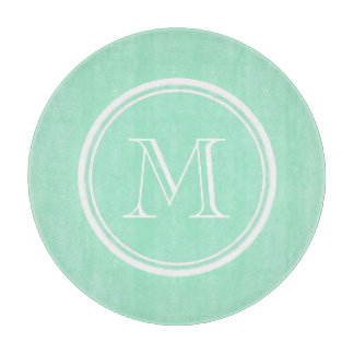 Licht Mint Green High End, gekleurd Snijplank