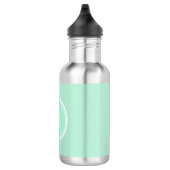 Licht Mint Green High End, gekleurd Waterfles (Rechts)