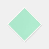 Licht Mint Green High-end gekleurde aanpassing Servetten (Hoek)