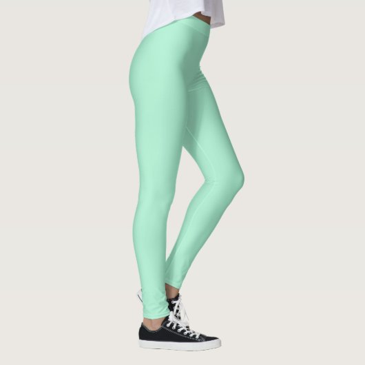 Licht Mint Green Leggings (Rechts)