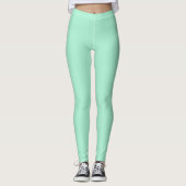 Licht Mint Green Leggings (Voorkant)