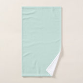 Licht mintgroen bad handdoek (Handdoek)