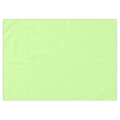 Licht mintgroene effen kleur tafelkleed (Voorkant (Horizontaal))