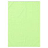 Licht mintgroene effen kleur tafelkleed (Voorkant)