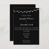 Licht moderne bruiloft uitnodigingen (Voorkant / Achterkant)