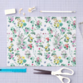 Licht mooi bloemmotief tissuepapier (Craft)