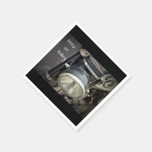 Licht motorfiets servet (Hoek)