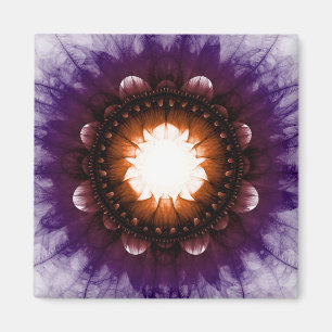 Licht mystiek symbolisch ornament magneet