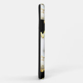 Licht naadloos met gouden sterren Case-Mate iPhone case (Achterkant/rechts)