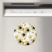 Licht naadloos met gouden sterren magneet (Insitu (Vaatwasser))