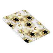 Licht naadloos met gouden sterren magneet (Rechterzijde)