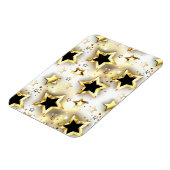 Licht naadloos met gouden sterren magneet (Linkerzijde)