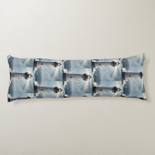 "Licht naar binnen leiden" Lichaamskussen (Achterkant)