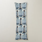 "Licht naar binnen leiden" Lichaamskussen (Achterkant (Verticaal))